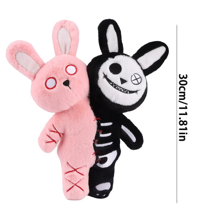 Double Headed Skull Rabbit Plush