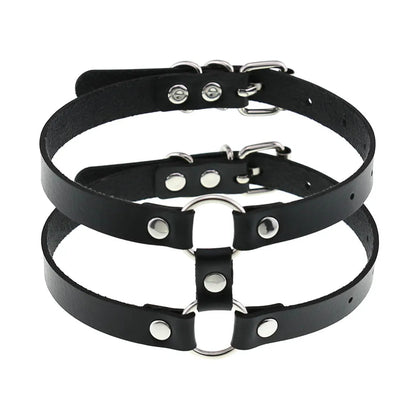 Black Punk Goth Choker Necklace