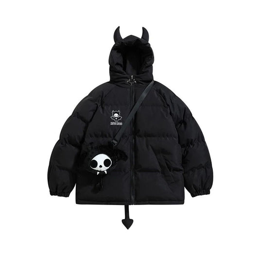 Dark Devil Winter Snowboarding Coat (Comes with Small Bonez Friend Bag)