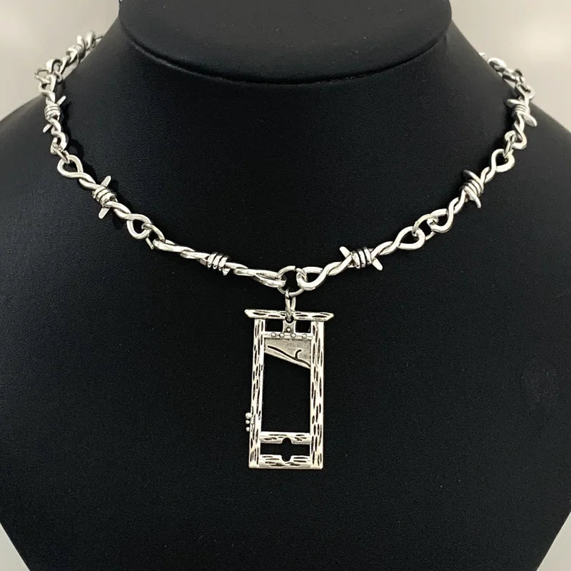 Guillotine Choker Necklace