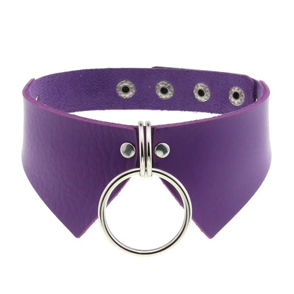 Purple Punk Choker Necklace