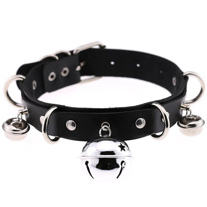 Black Punk Goth Choker Necklace