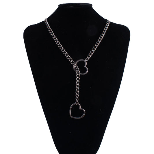 Heart Slip Chain Necklace