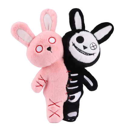 Double Headed Skull Rabbit Plush