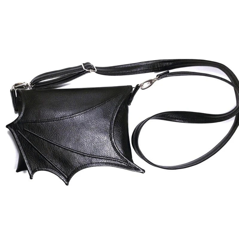 Black Bat Wing Shoulder Crossbody Bag
