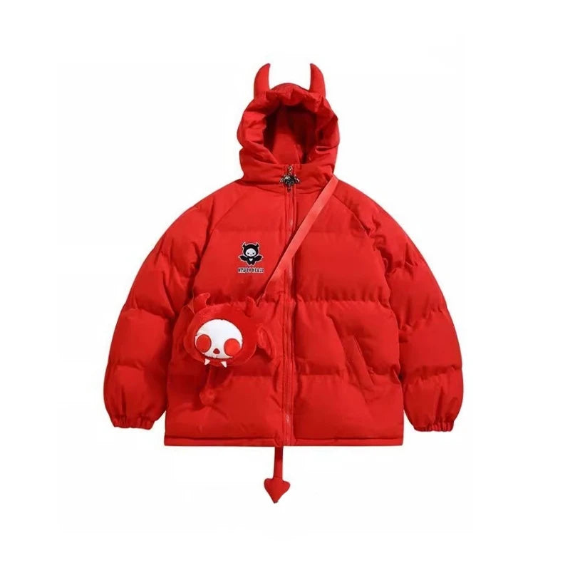 Dark Devil Winter Snowboarding Coat (Comes with Small Bonez Friend Bag)