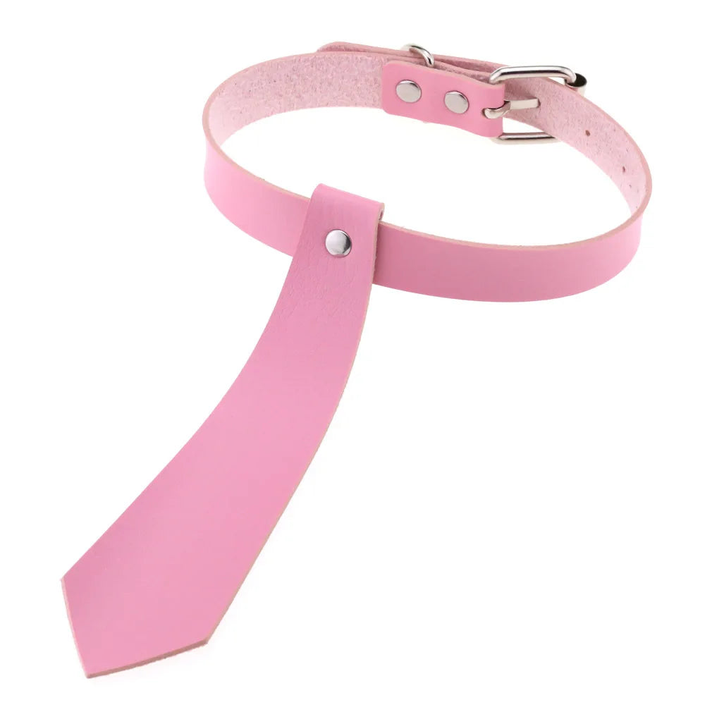 Pink Punk Choker Necklace