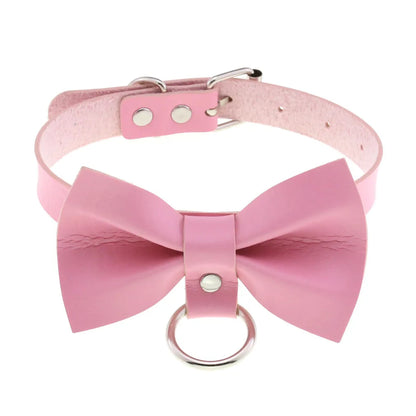 Pink Punk Choker Necklace