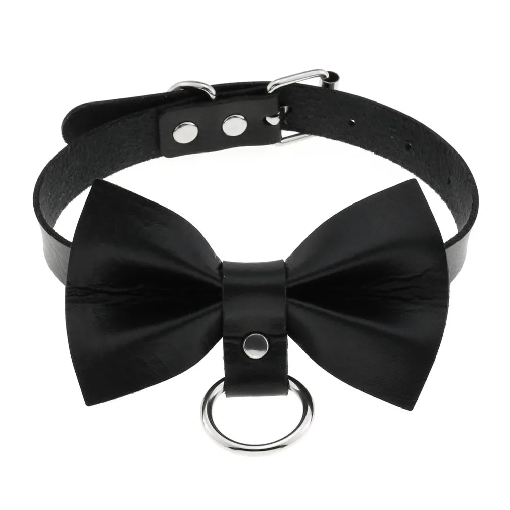 Black Punk Goth Choker Necklace