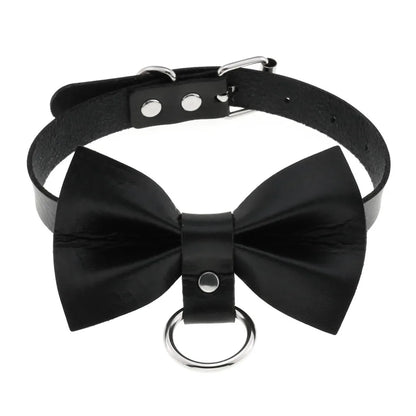 Black Punk Goth Choker Necklace