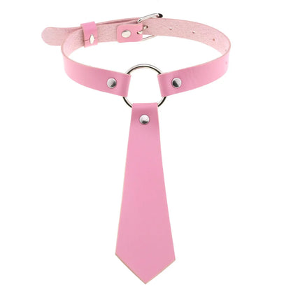 Pink Punk Choker Necklace