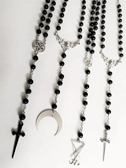 Occult Rosary Necklace