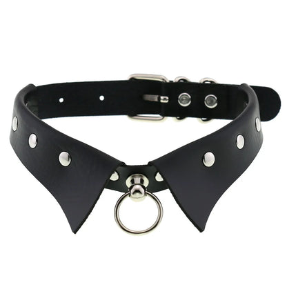 Black Punk Goth Choker Necklace