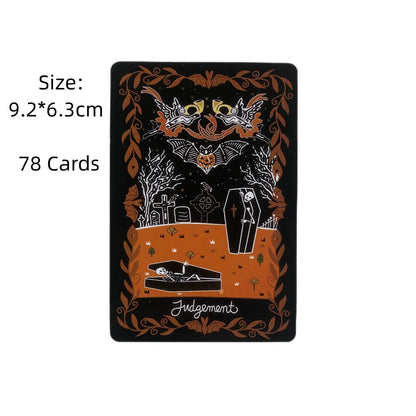 Vintage Halloween Tarot Cards