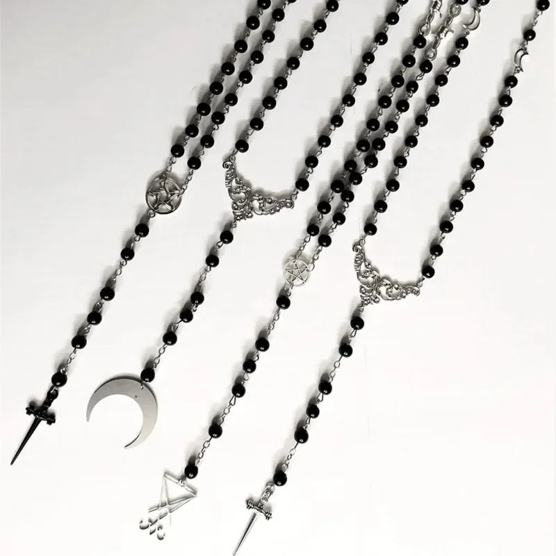 Occult Rosary Necklace