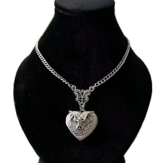 You Drive Me Batty Locket Necklace