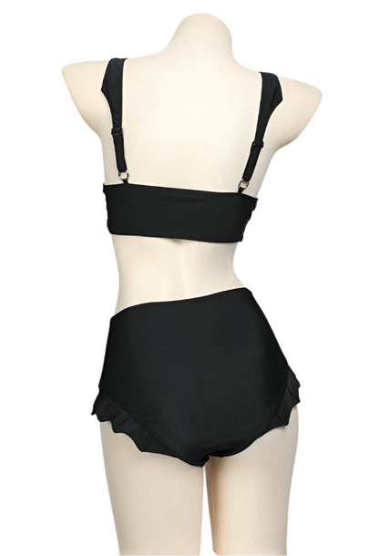 Gothic Bat Wing Vintage Two Piece Bikini Swimsuit