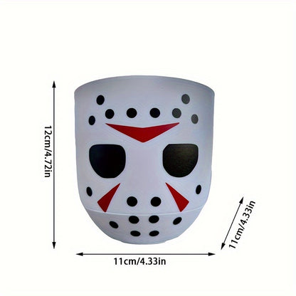 Friday the 13th mask Vase